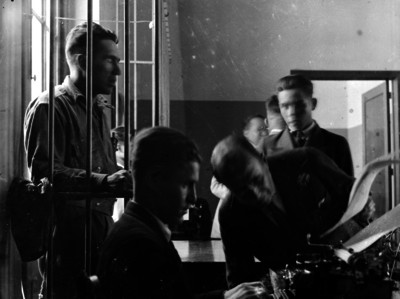 Detenido rindiendo su declaración