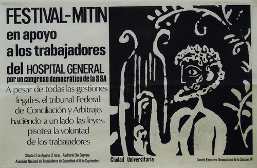 Festival en apoyo a los trabajadores del Hospital General.