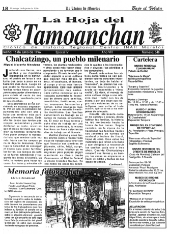 Tamoanchan. 1996-06-16 (1996)