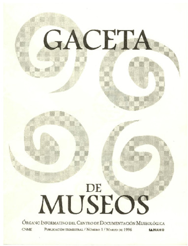 Gaceta de Museos Num. 1 (1996)