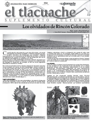El Tlacuache Núm. 554 (2013)