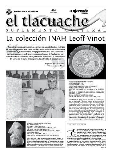 El Tlacuache Núm. 454 (2011)