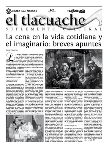 El Tlacuache Núm. 429 (2010)