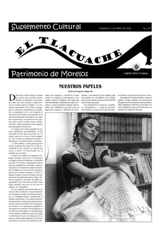 El Tlacuache Núm. 297 (2008)