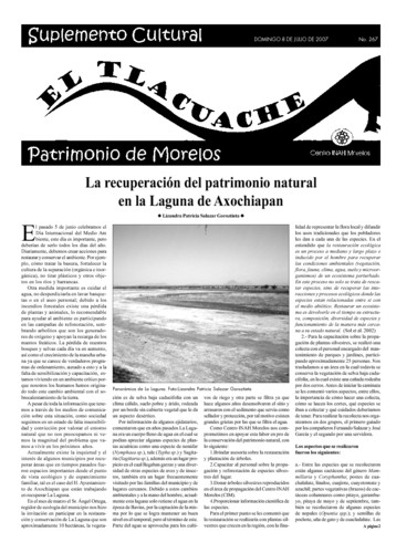 El Tlacuache Núm. 267 (2007)