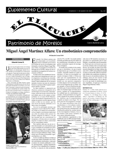 El Tlacuache Núm. 251 (2007)