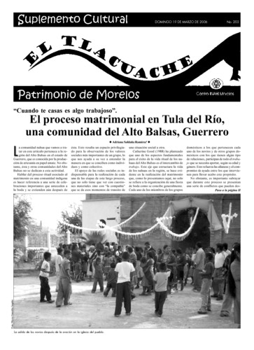 El Tlacuache Núm. 203 (2006)
