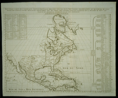 Nouvelle Carte de I' Amerique Septentrionale