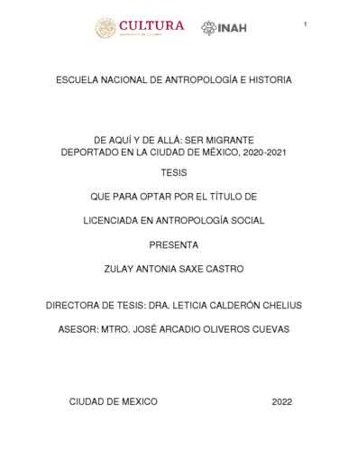 De aquí y de allá