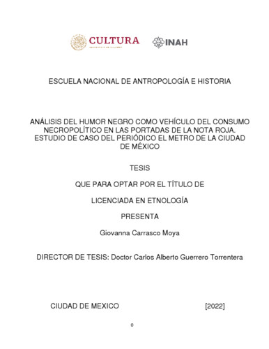 Análisis del humor negro como vehículo del consumo necropolítico en las portadas de la nota roja
