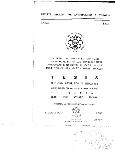 La reproducción de la identidad étnico-local entre los trabajadores agrícolas migrantes