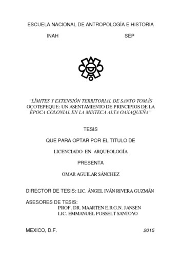 Límites y extensión territorial de Santo Tomás Ocotepeque